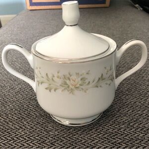 Vintage 1960’s Grace Rhapsody Fine China Sugar Bowl With Lid